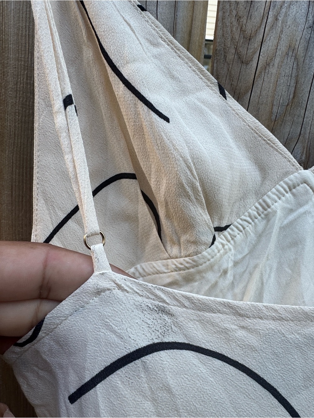 DISSH Luna Slip Dress with Black Line Art - Picture 14 of 15